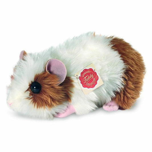 Teddy Hermann Meerschweinchen, Kuscheltier, Stofftier, Plüschtier, Gold, Weiß, 18 cm, 926191