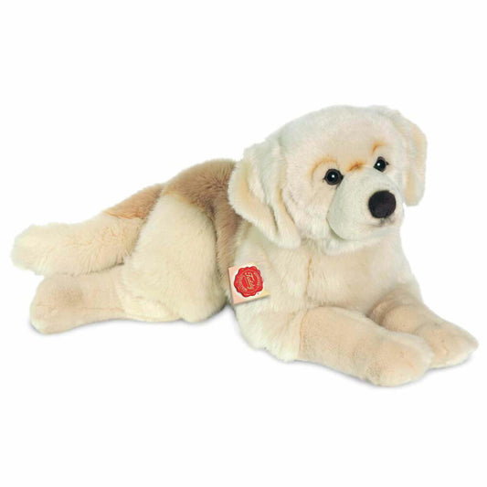 Teddy Hermann Golden Retriever, Kuscheltier, Stofftier, Plüschtier, Hund, liegend, Plüsch, Beige, 60 cm, 92760