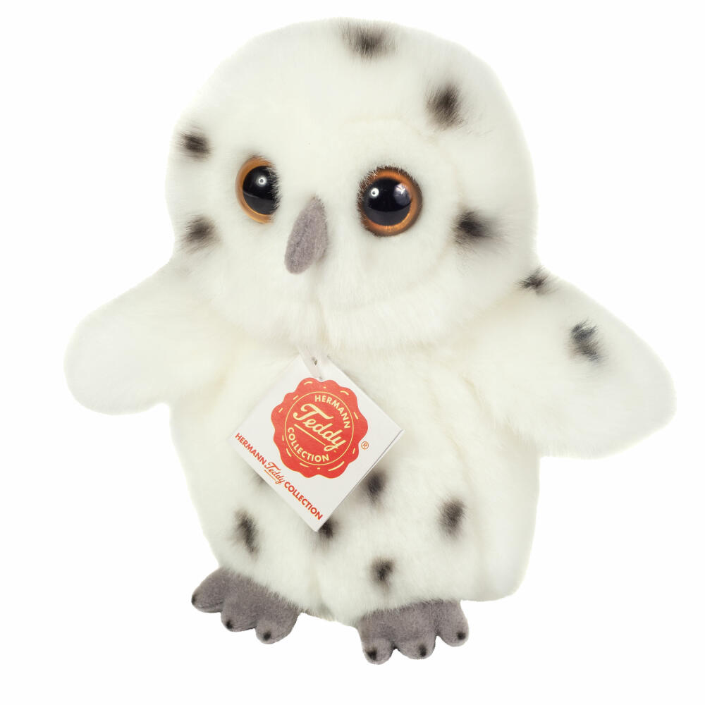 Teddy Hermann Schneeeule, Kuscheltier, Stofftier, Plüschtier, 16 cm, 941729