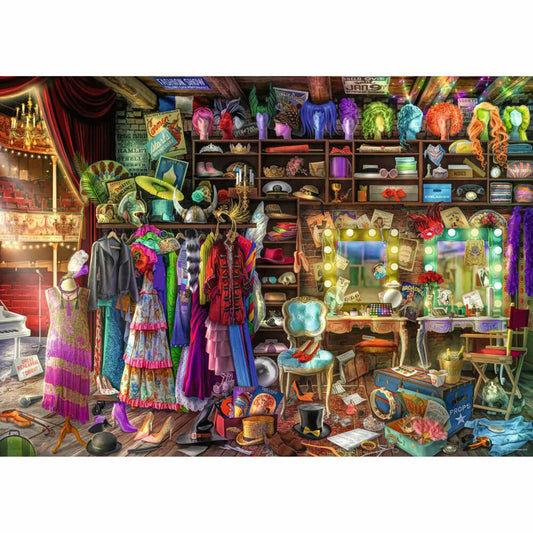 Ravensburger Amiee Stewart Backstage, Puzzle, Erwachsenenpuzzle, 1000 Teile, 12000295