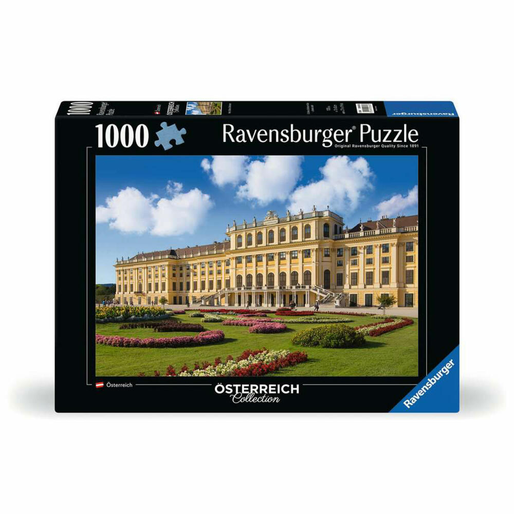 Ravensburger Schloss Schönbrunn, Puzzle, Erwachsenenpuzzle, 1000 Teile, 12000353