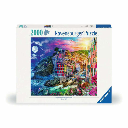 Ravensburger Farbenfrohe Cinque Terre, Puzzle, Erwachsenenpuzzle, 2000 Teile, 12000803