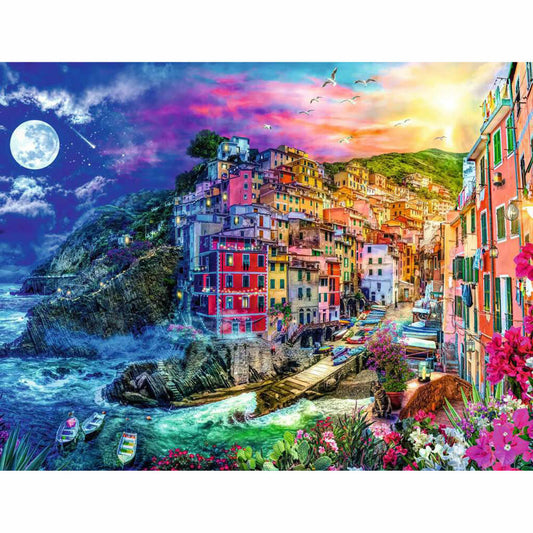 Ravensburger Farbenfrohe Cinque Terre, Puzzle, Erwachsenenpuzzle, 2000 Teile, 12000803