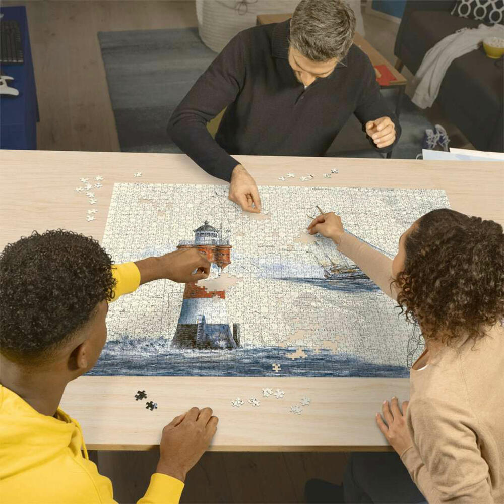 Ravensburger Romantischer Leuchtturm, Puzzle, Erwachsenenpuzzle, 2000 Teile, 12000804