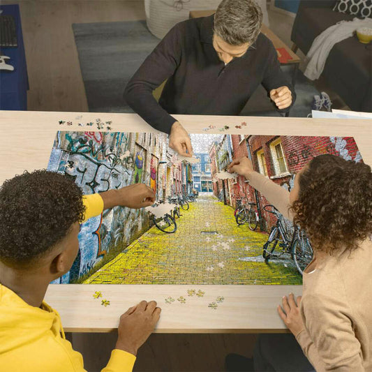 Ravensburger Street Art in Amsterdam, Puzzle, Erwachsenenpuzzle, 3000 Teile, 12000807