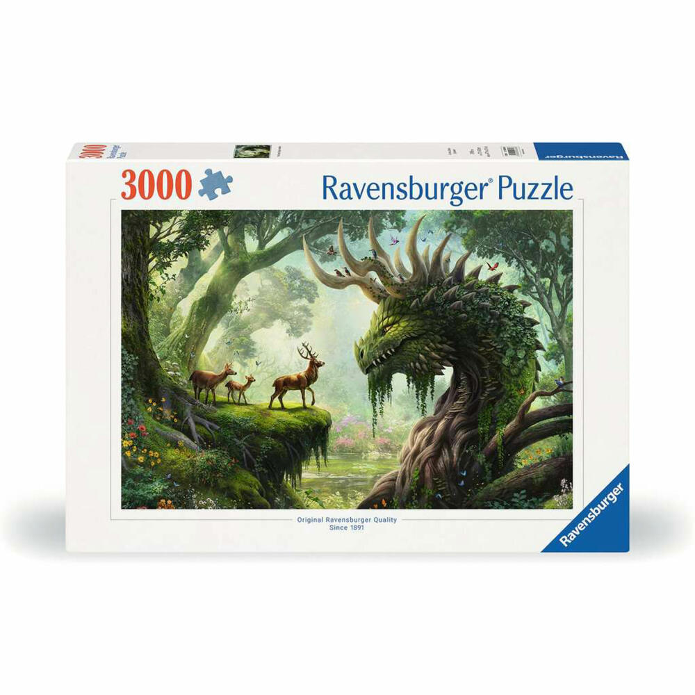 Ravensburger Der Walddrache erwacht, Puzzle, Erwachsenenpuzzle, 3000 Teile, 12000808