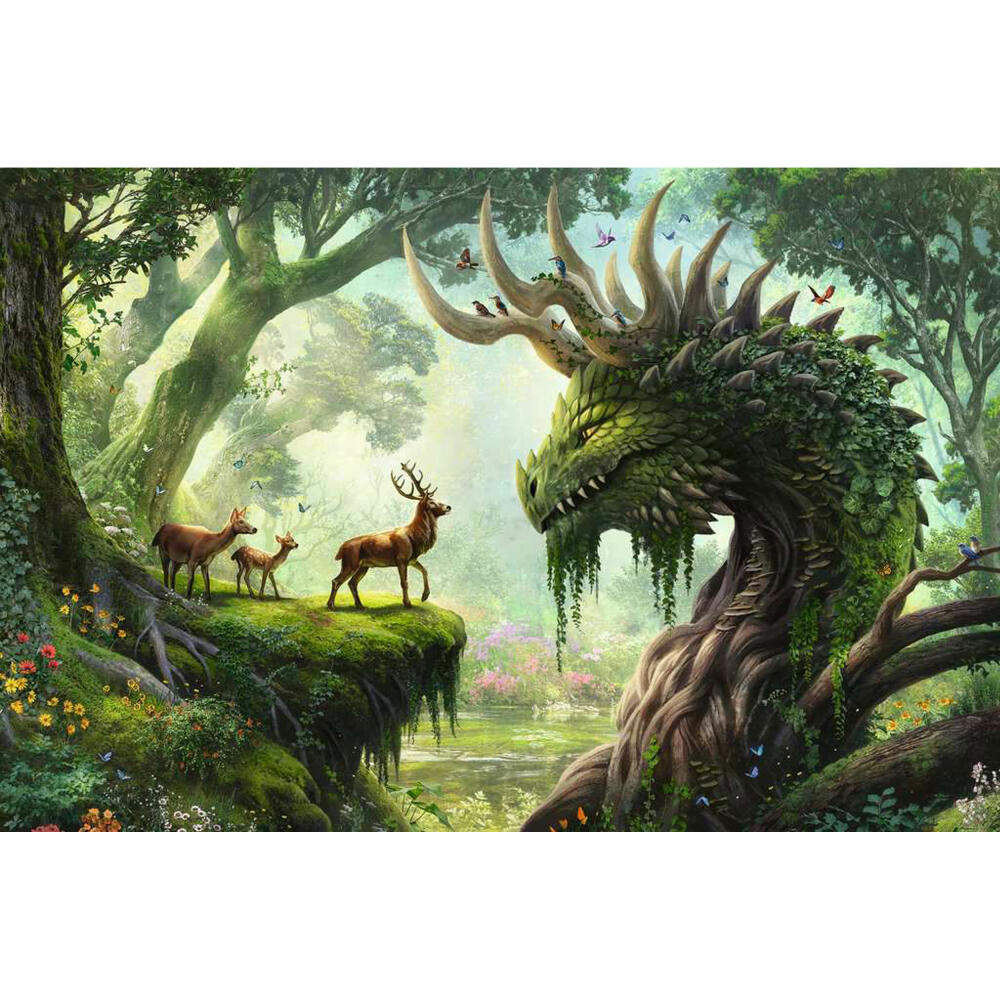 Ravensburger Der Walddrache erwacht, Puzzle, Erwachsenenpuzzle, 3000 Teile, 12000808