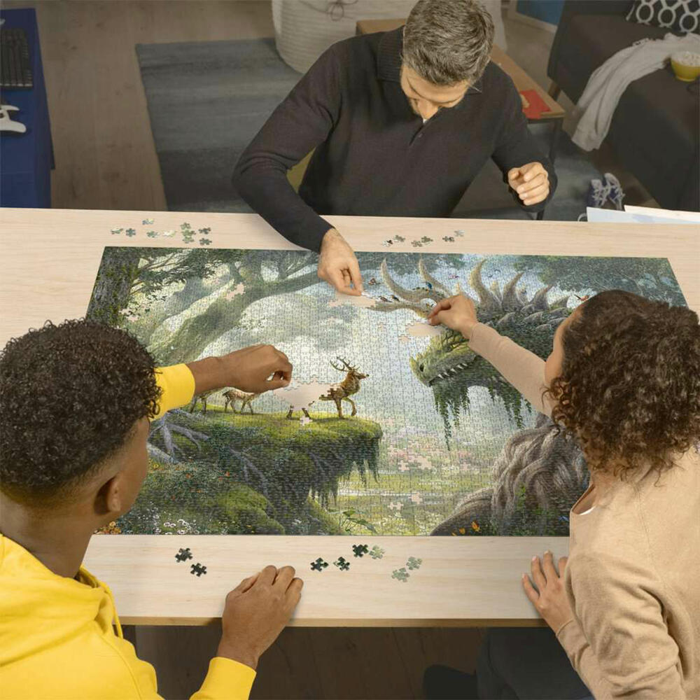 Ravensburger Der Walddrache erwacht, Puzzle, Erwachsenenpuzzle, 3000 Teile, 12000808