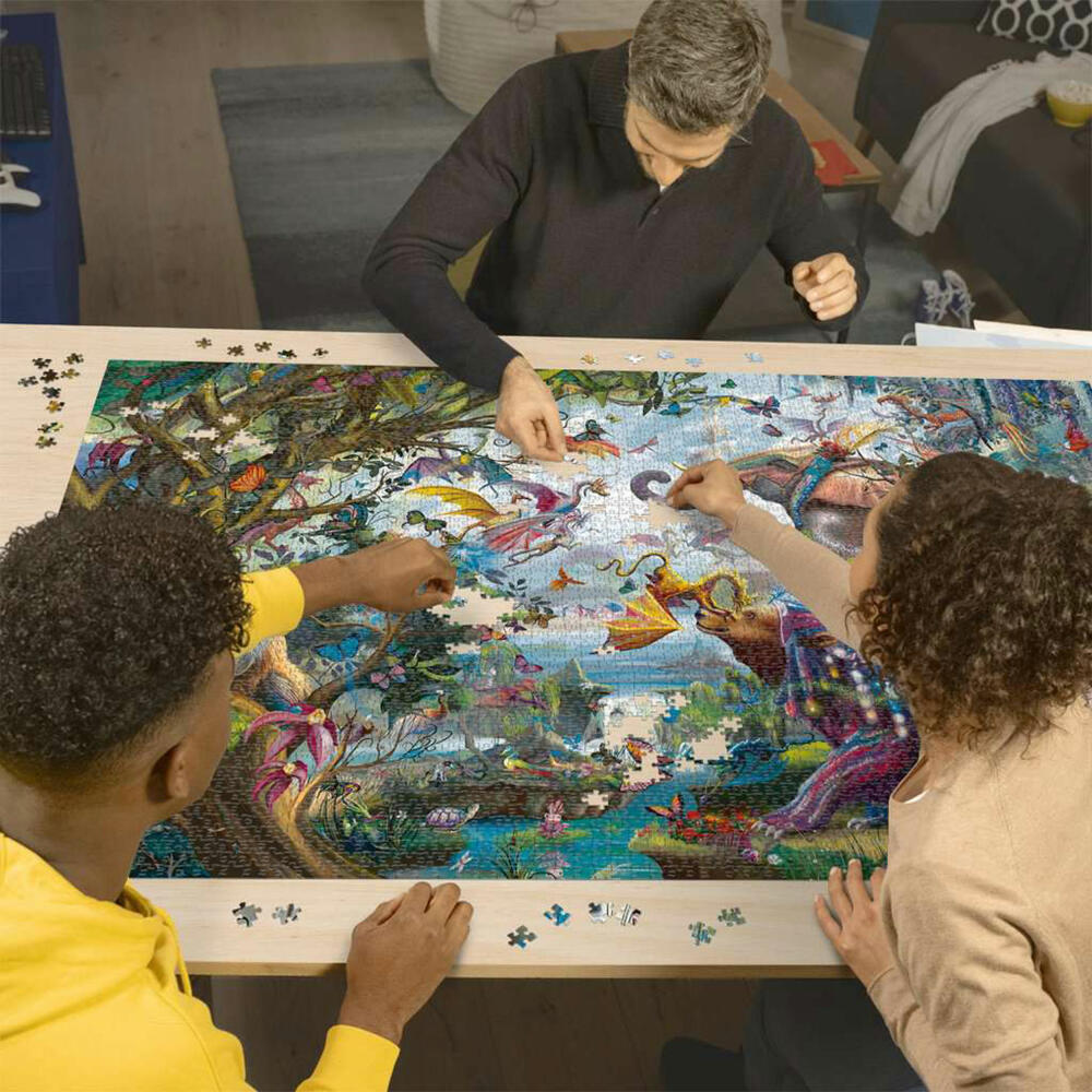 Ravensburger Die Drachen der Tropen, Puzzle, Erwachsenenpuzzle, 4000 Teile, 12000812