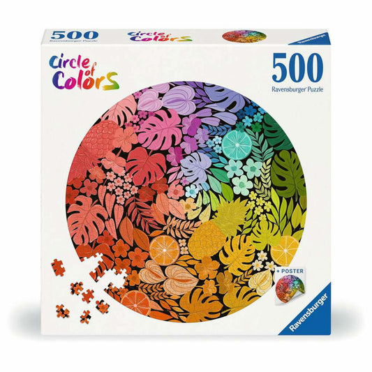 Ravensburger Tropisch, Puzzle, Erwachsenenpuzzle, 500 Teile, 12000821