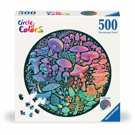 Ravensburger Pilze, Puzzle, Erwachsenenpuzzle, 500 Teile, 12000822
