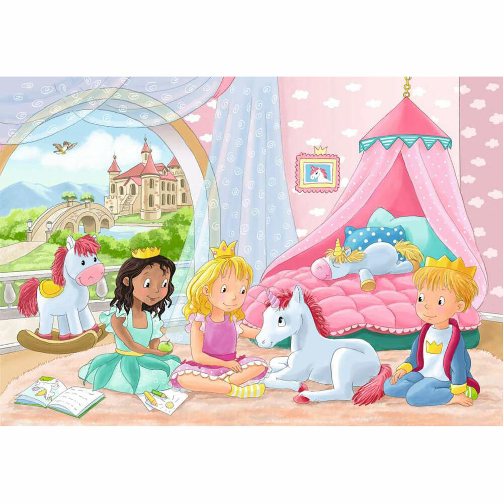 Ravensburger Zauberhafte Freundschaft, Puzzle, Kinderpuzzle, 2 x 12 Teile, 12000858