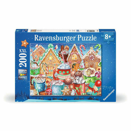 Ravensburger Süße Weihnachten, Puzzle, Kinderpuzzle, 200 Teile XXL, ab 8 Jahren, 12000867