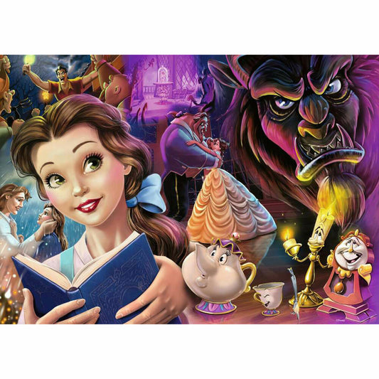Ravensburger Belle, die Disney Prinzessin, Puzzle, Erwachsenenpuzzle, 1000 Teile, 12000883