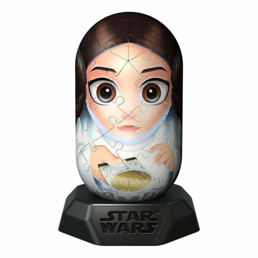 Ravensburger Hylkies Star Wars Prinzessin Leia, 3D Puzzle, 54 Teile, ab 10 Jahre, 12001014
