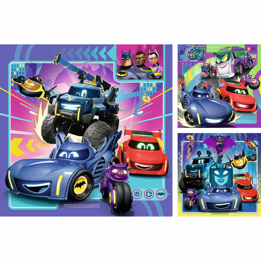 Ravensburger An alle Batwheels! Puzzle, Kinderpuzzle, 3 x 49 Teile, 12001056