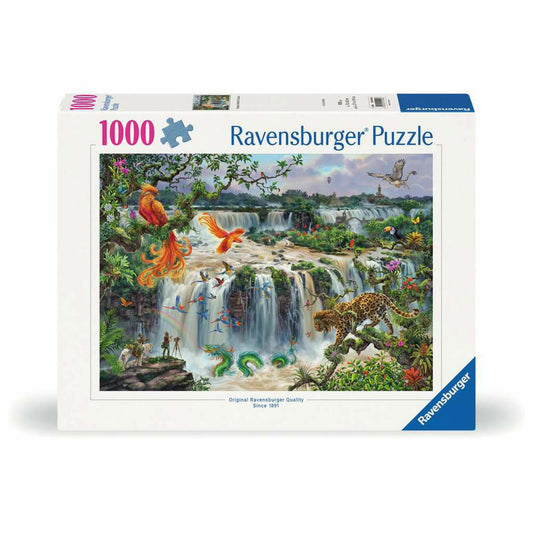 Ravensburger Fantastischer Wasserfall von Iguazu, Puzzle, Erwachsenenpuzzle, 1000 Teile, 12001090