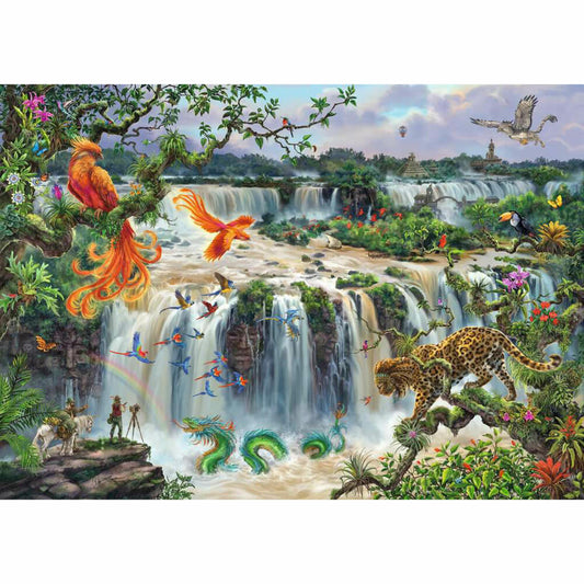 Ravensburger Fantastischer Wasserfall von Iguazu, Puzzle, Erwachsenenpuzzle, 1000 Teile, 12001090
