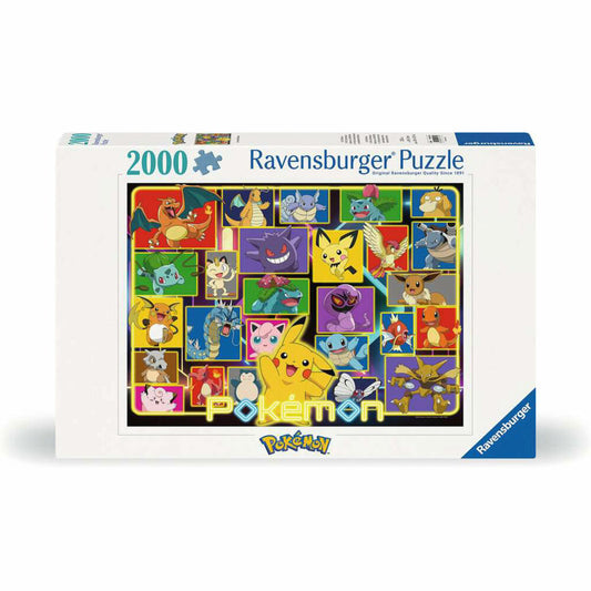 Ravensburger Leuchtende Pokemon, Puzzle, Erwachsenenpuzzle, 2000 Teile, 12001130
