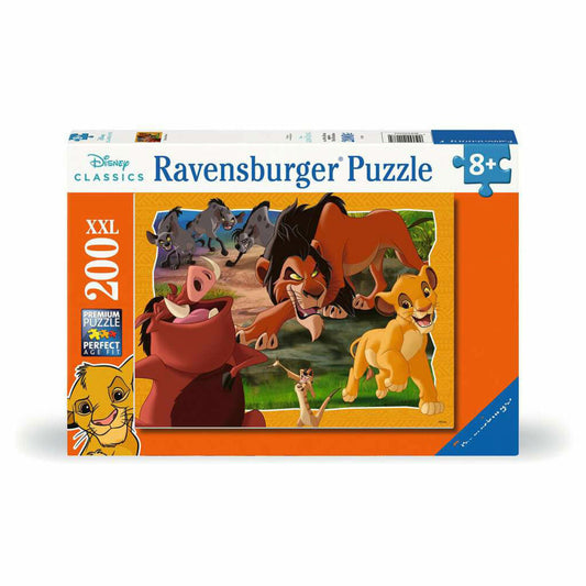 Ravensburger Disney Hakuna Matata, Puzzle, Kinderpuzzle, 200 Teile XXL, ab 8 Jahren, 12001177