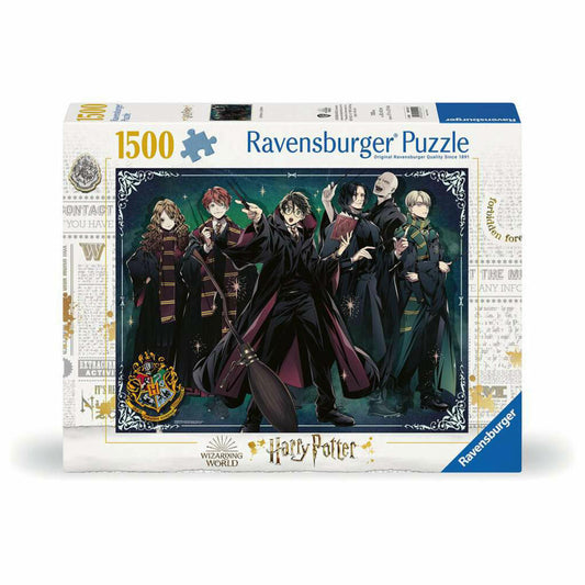 Ravensburger Harry Potter Gryffindor vs. Slytherin, Puzzle, Erwachsenenpuzzle, 1500 Teile, 12001222