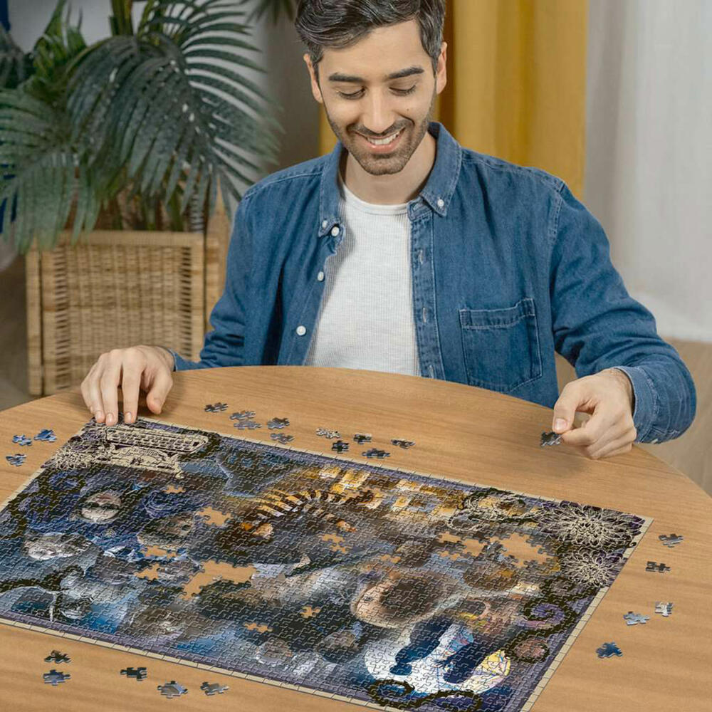 Ravensburger Wedneyday: Das Beste von Staffel 1, Puzzle, Erwachsenenpuzzle, 1000 Teile, 12001228
