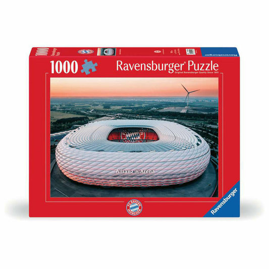 Ravensburger Allianz Arena München, Puzzle, Erwachsenenpuzzle, 1000 Teile, 12001252