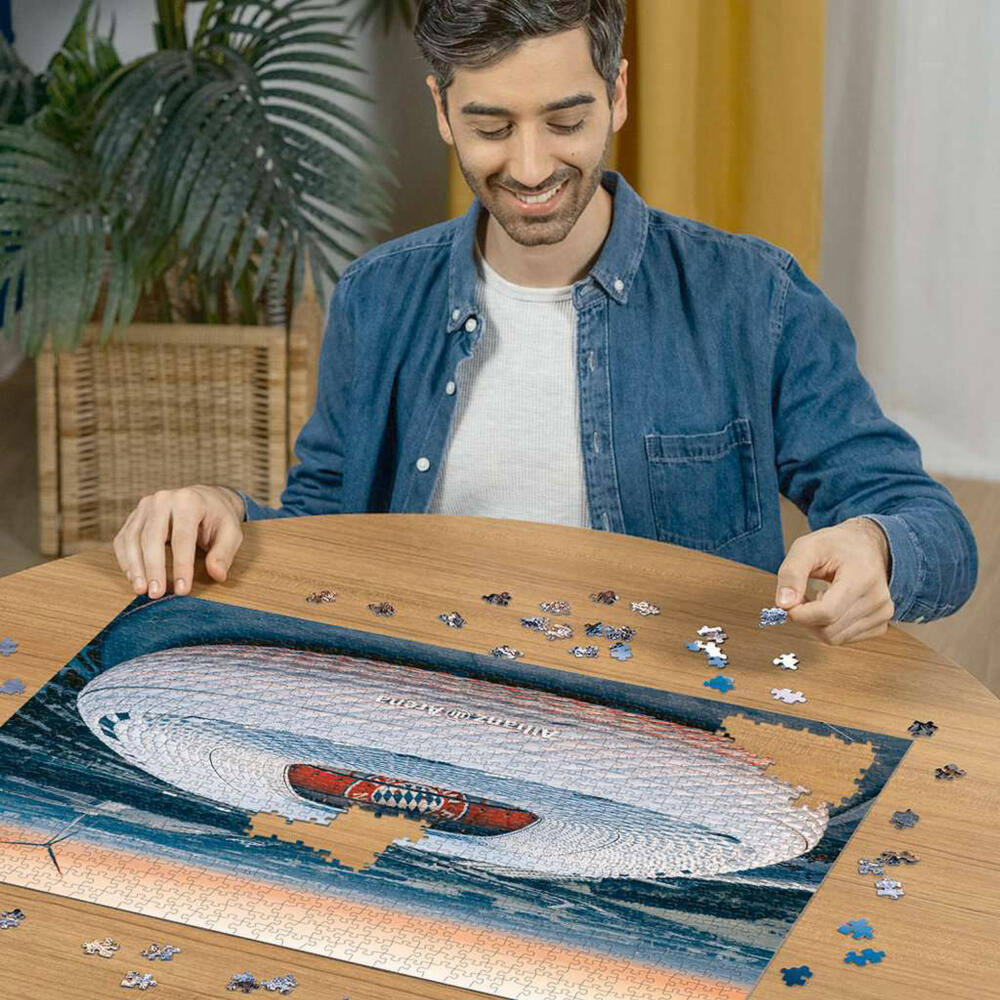 Ravensburger Allianz Arena München, Puzzle, Erwachsenenpuzzle, 1000 Teile, 12001252