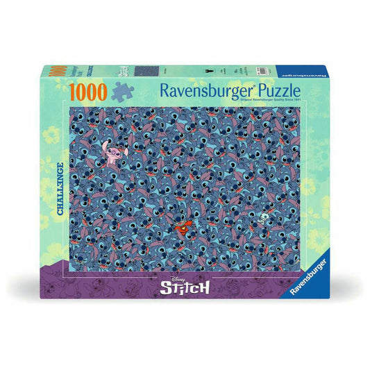 Ravensburger Disney Stitch Challenge, Puzzle, Erwachsenenpuzzle, 1000 Teile, 12001265