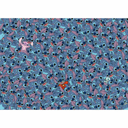 Ravensburger Disney Stitch Challenge, Puzzle, Erwachsenenpuzzle, 1000 Teile, 12001265