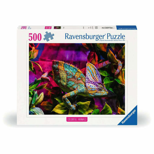 Ravensburger Das Chameleon, Puzzle, Erwachsenenpuzzle, 500 Teile, 12001333