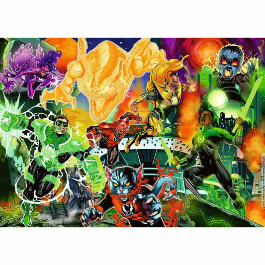 Ravensburger Justice League Grüne Laternen , Puzzle, Erwachsenenpuzzle, 1000 Teile, 12001345