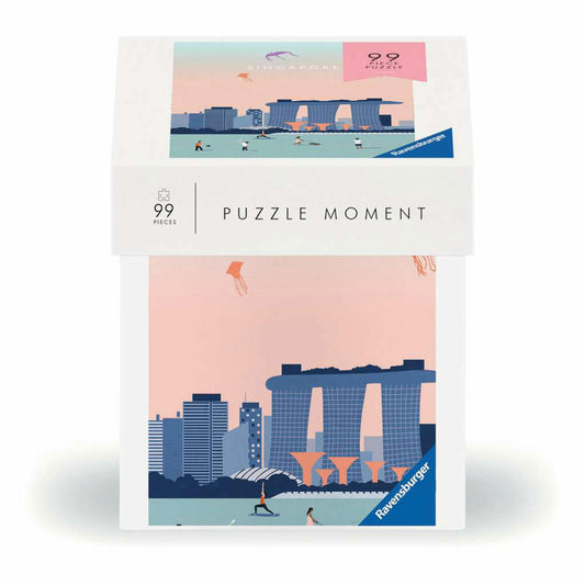 Ravensburger Puzzle Moment Singapore, Erwachsenenpuzzle, 99 Teile, 12001379