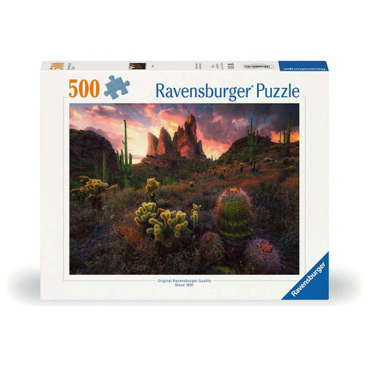 Ravensburger Kakteen, Puzzle, Erwachsenenpuzzle, 500 Teile, 12001380