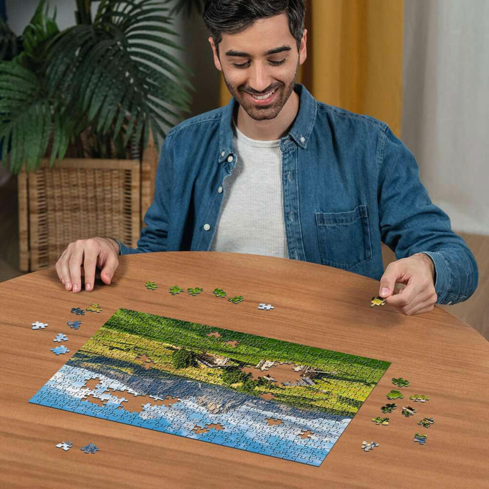 Ravensburger Dolomitenidylle Seiser Alm, Puzzle, Erwachsenenpuzzle, 500 Teile, 12001383