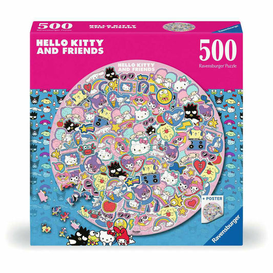 Ravensburger Hello Kitty and Friends, Puzzle, Erwachsenenpuzzle, 500 Teile, 12001391