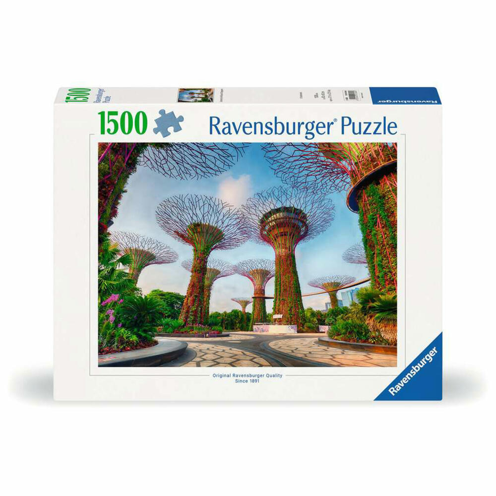 Ravensburger Garten an der Bucht in Singapur, Puzzle, Erwachsenenpuzzle, 1500 Teile, 12001396
