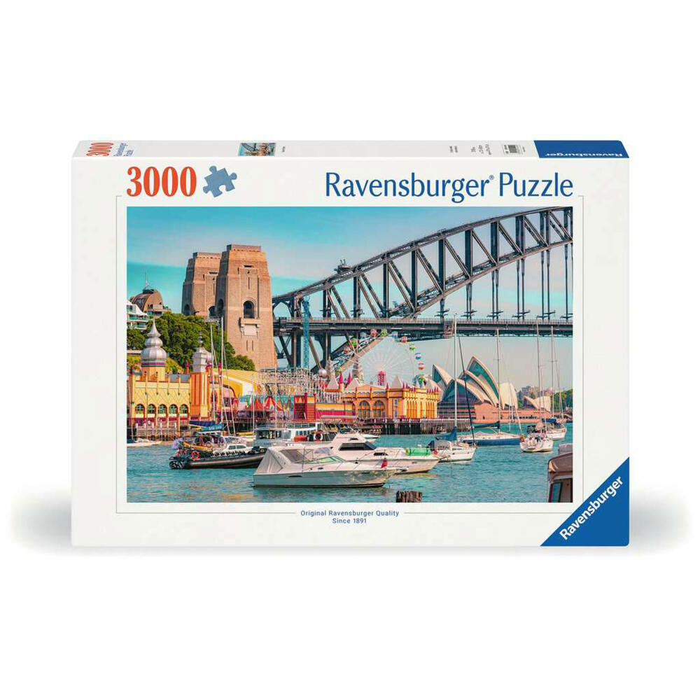 Ravensburger Geheimes Sydney, Puzzle, Erwachsenenpuzzle, 3000 Teile, 12001419