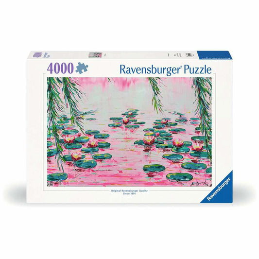 Ravensburger Rosafarbene Seerosen von Mauro Bergonzoli, Puzzle, Erwachsenenpuzzle, 4000 Teile, 12001420