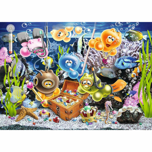 Ravensburger Gelini im Unterwasserspaß, Puzzle, Erwachsenenpuzzle, 1000 Teile, 12001427