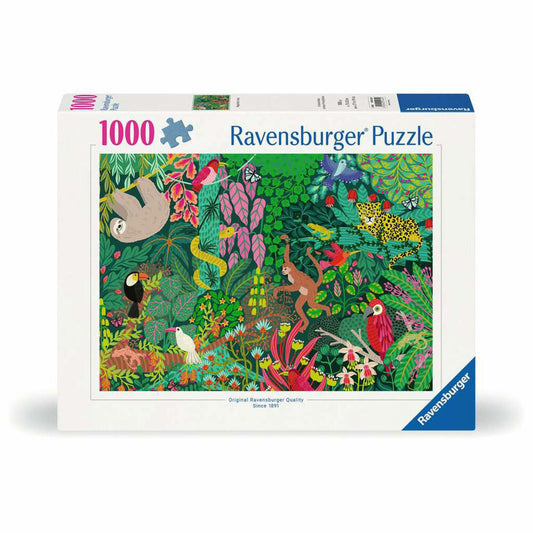 Ravensburger Magischer Regenwald, Puzzle, Erwachsenenpuzzle, 1000 Teile, 12001432