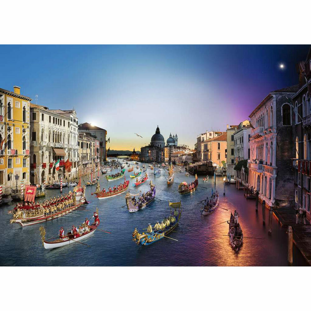 Ravensburger Venedig von Tag zu Nacht, Puzzle, Erwachsenenpuzzle, 1000 Teile, 12001433
