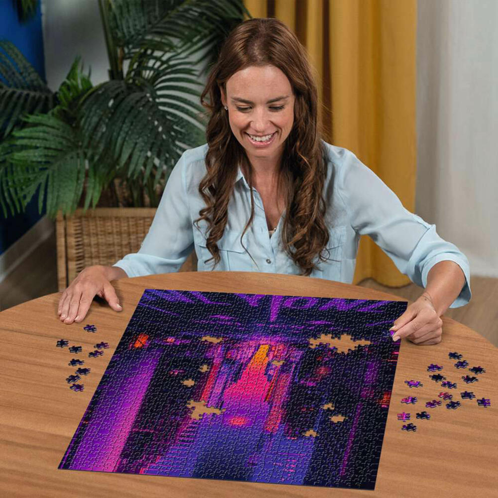 Ravensburger New York in Neon, Puzzle, Erwachsenenpuzzle, 1000 Teile, 12001436