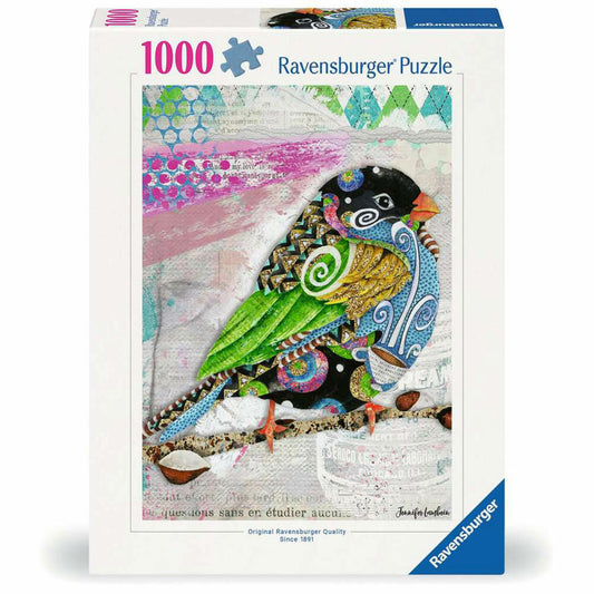 Ravensburger Bunter Vogel, Puzzle, Erwachsenenpuzzle, 1000 Teile, 12001438