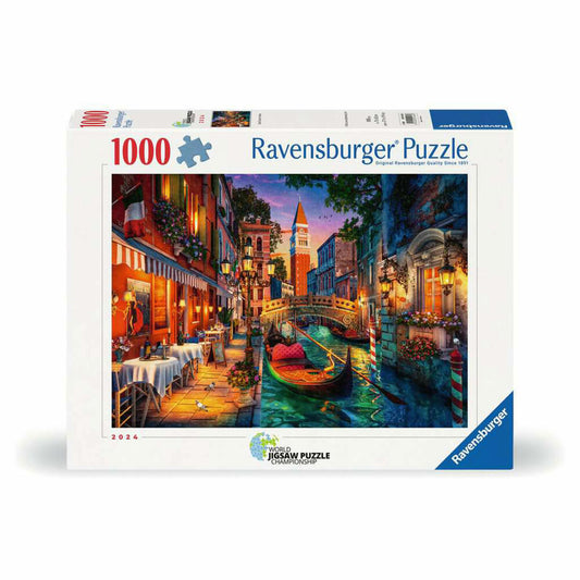 Ravensburger Kanalrundfahrt in Venedig, Puzzle, Erwachsenenpuzzle, 1000 Teile, 12001439