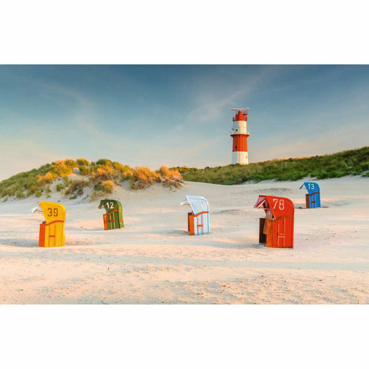 Ravensburger Leuchtturm hinter der Düne auf Borkum, Puzzle, Kinderpuzzle, 200 Teile, ab 9 Jahren, 12001477