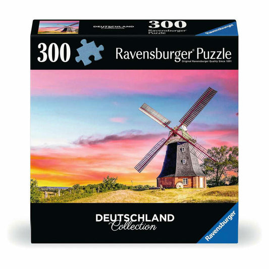 Ravensburger Die Windmühle von Klütz, Puzzle, Kinderpuzzle, 300 Teile, 12001478