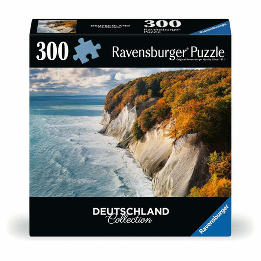 Ravensburger Kreidefelsen auf Rügen, Puzzle, Kinderpuzzle, 300 Teile, 12001479