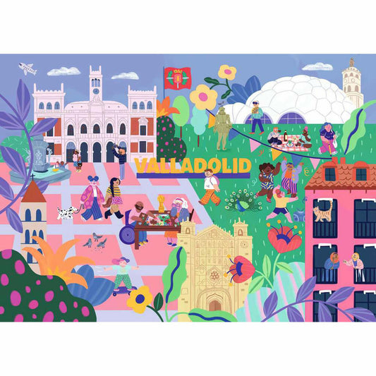 Ravensburger Valladolid, Puzzle, Erwachsenenpuzzle, 1000 Teile, 12001490