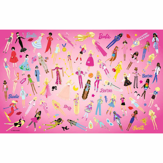 Ravensburger Barbie Inspirierende Mädchen seit 1959, Puzzle, Kinderpuzzle, 200 Teile, ab 9 Jahren, 12001492